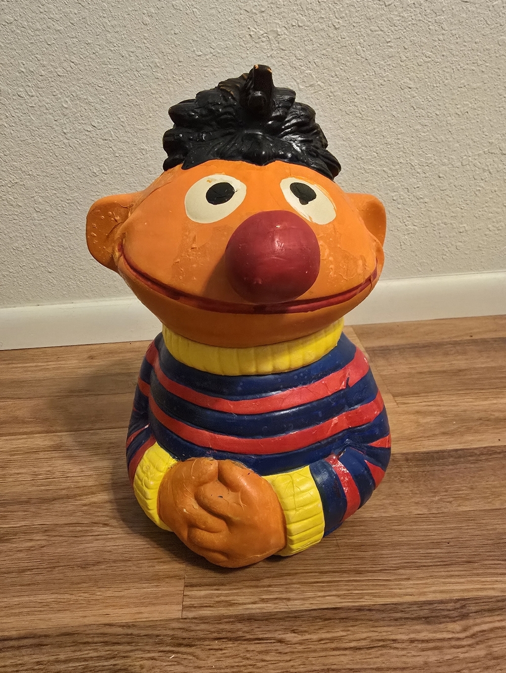 Vintage 1970s Sesame Street Ernie Cookie Jar By California Originals